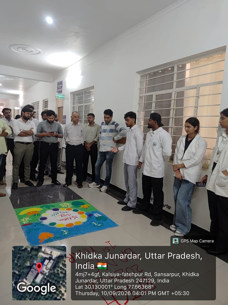 Ayurveda Day creative student activity