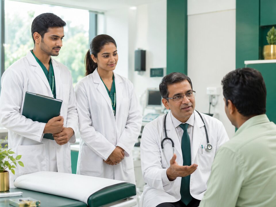 Teaching hospital clinical consultation