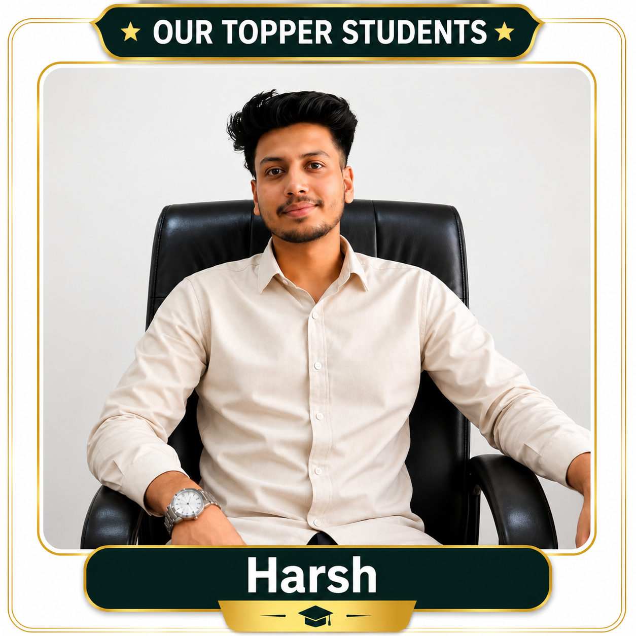 Harsh - topper student